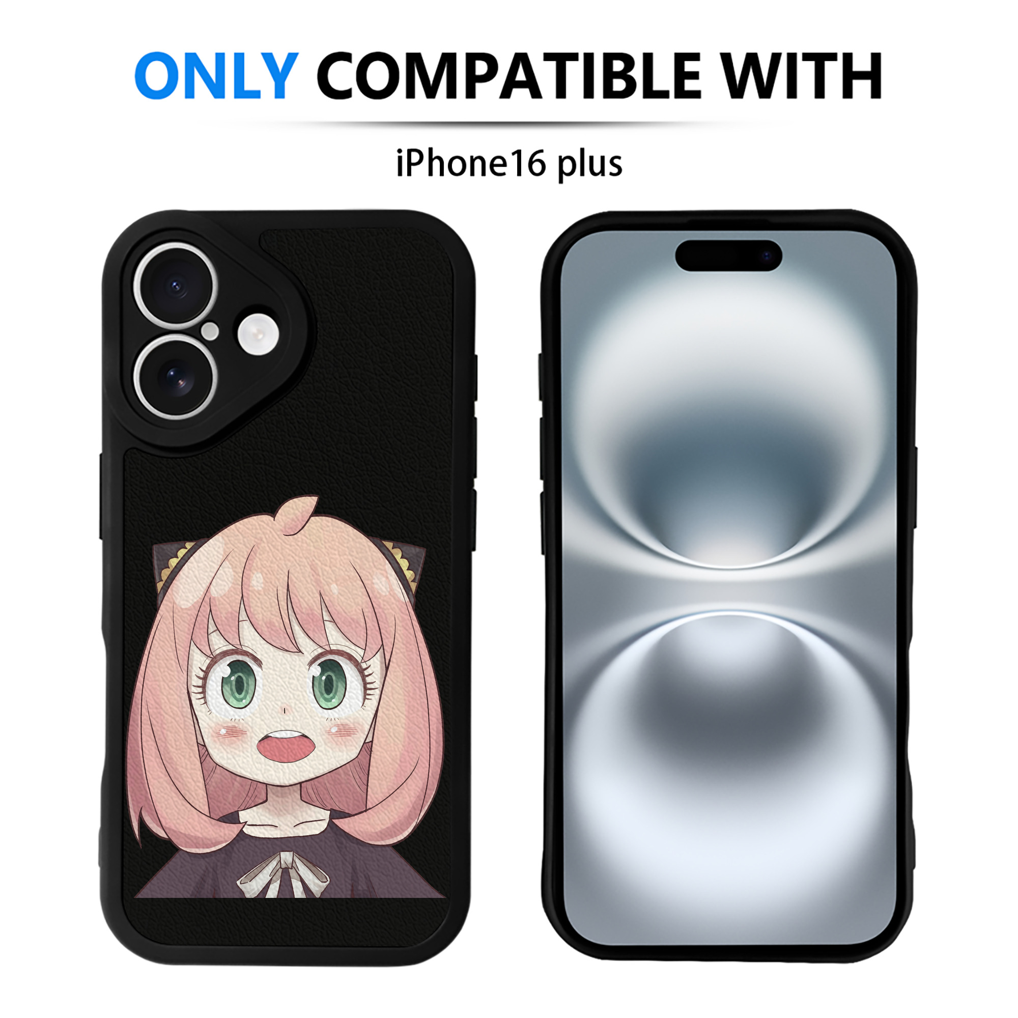 （画像用） SPY×FAMILY间谍家家酒 【iPhone 16シリーズ対応】シリコンスマホケース（レザー調） 材質：シリコン